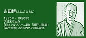 福岡の偉人：久留米市　風景版画の先駆者・吉田博