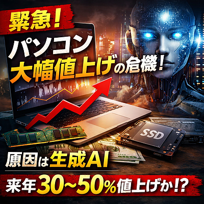 【緊急編】パソコン価格が上がる本当の理由