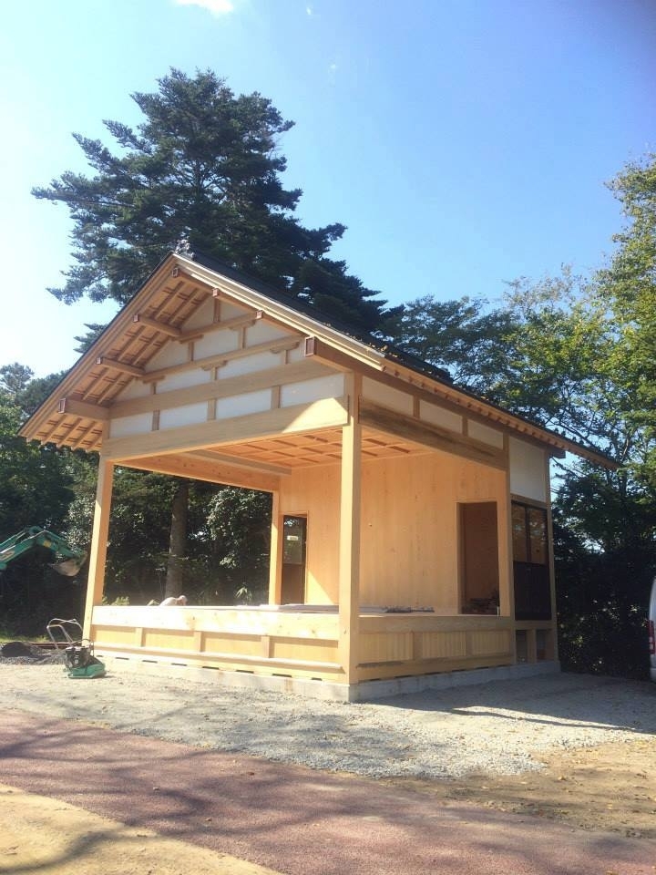 「古谷館八幡神社」松の絵プロジェクト