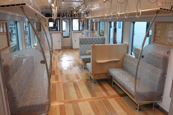 JR九州　ポリカ　袖仕切り　蓄電池車　デザインブラスト加工