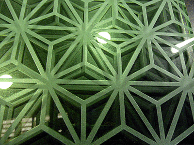 オリジナルデザイン　型板ガラス　エッチング　昭和レトロ