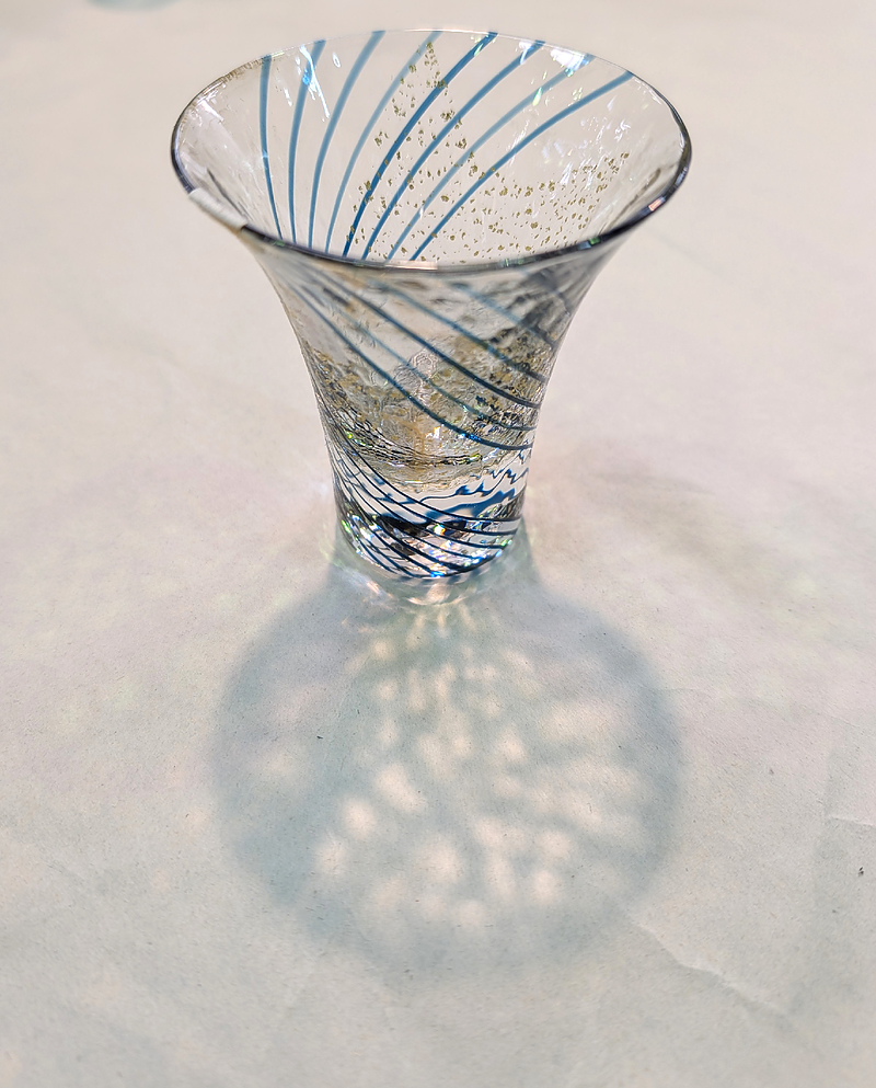 エッチンググラス　メッセージ入り　オリジナルギフト