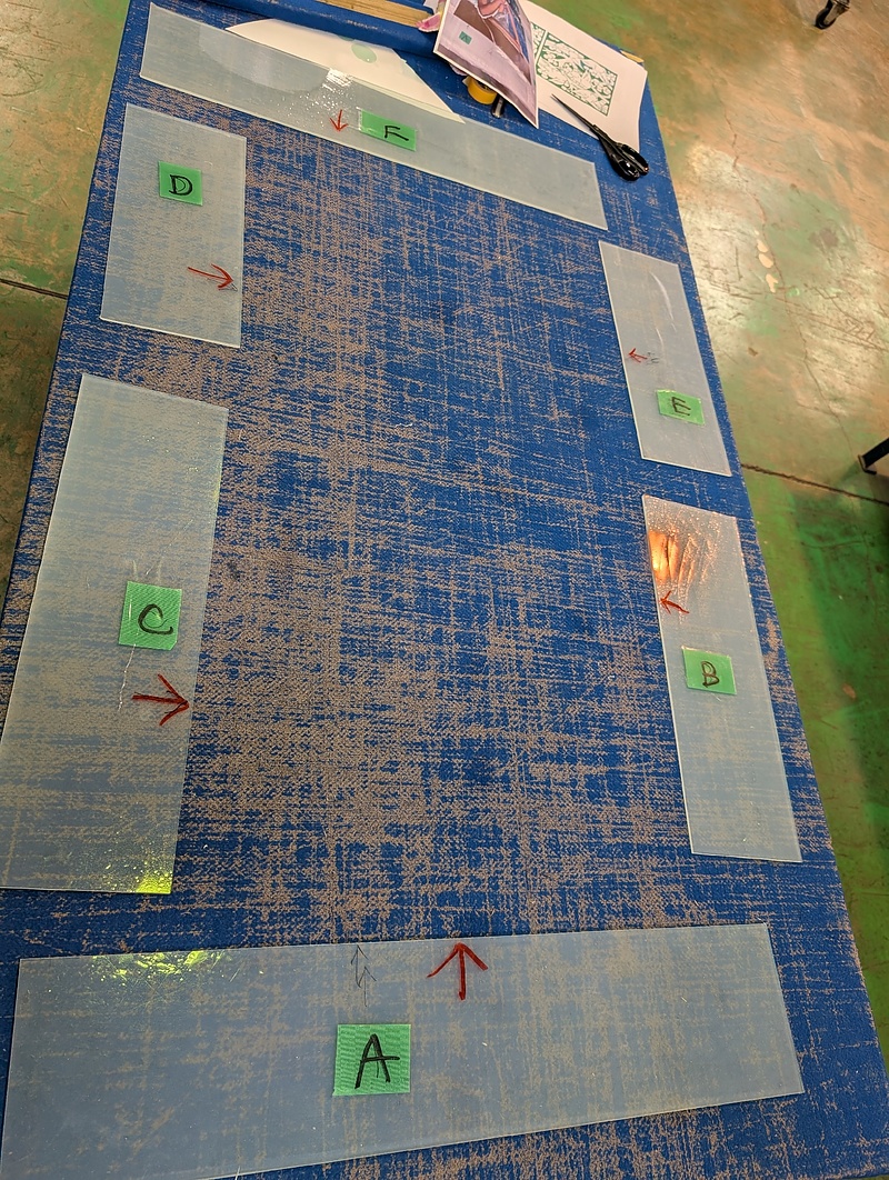ステンドガラス　エッチング