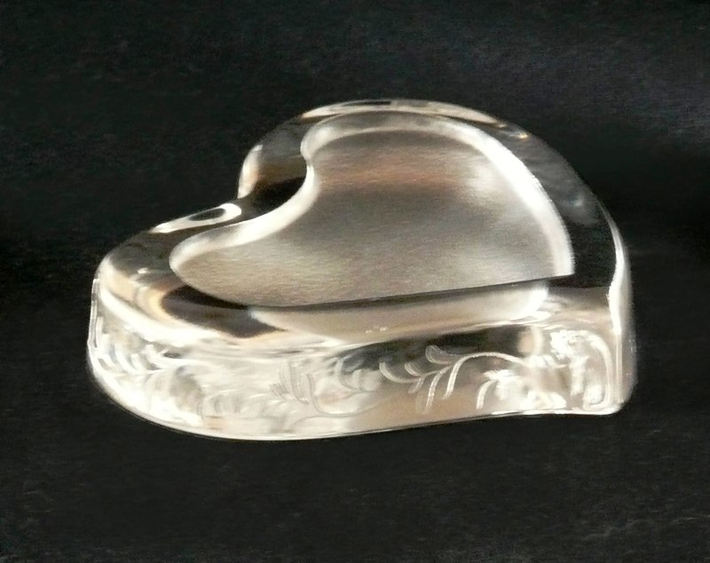 お香立て　ハート　1点物　残り1個