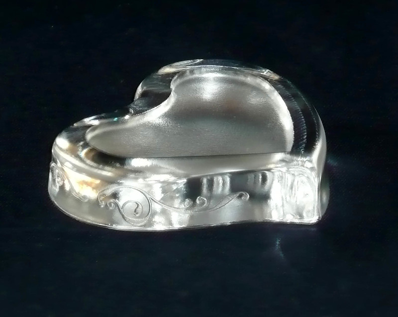 お香立て　ハート　1点物　残り1個