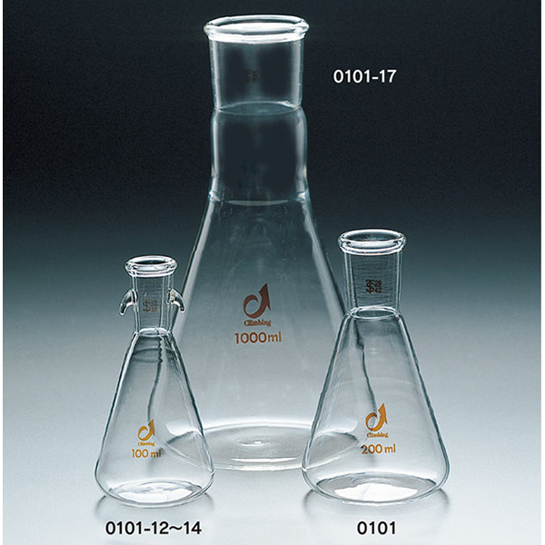 三角フラスコ　ガラスshopクライミング