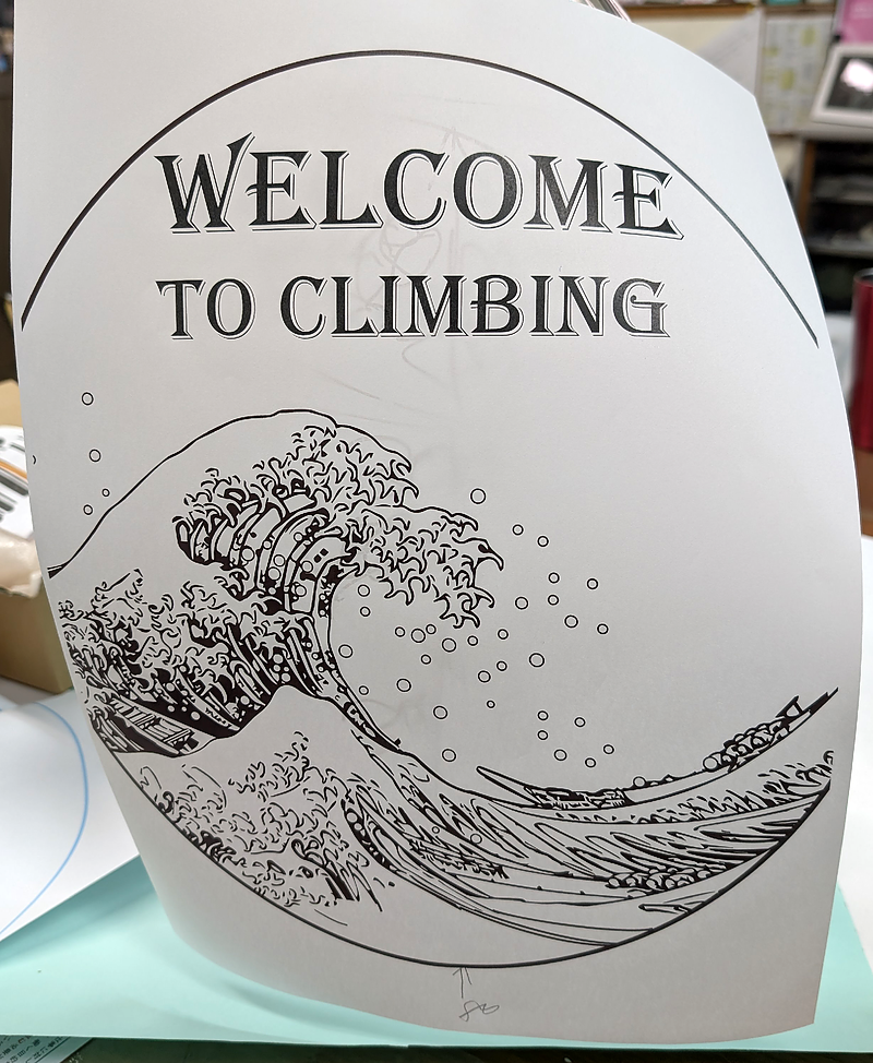 ろ過瓶　エッチング　和モダン