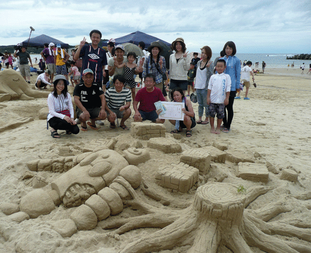 しんぐう砂の芸術祭2014