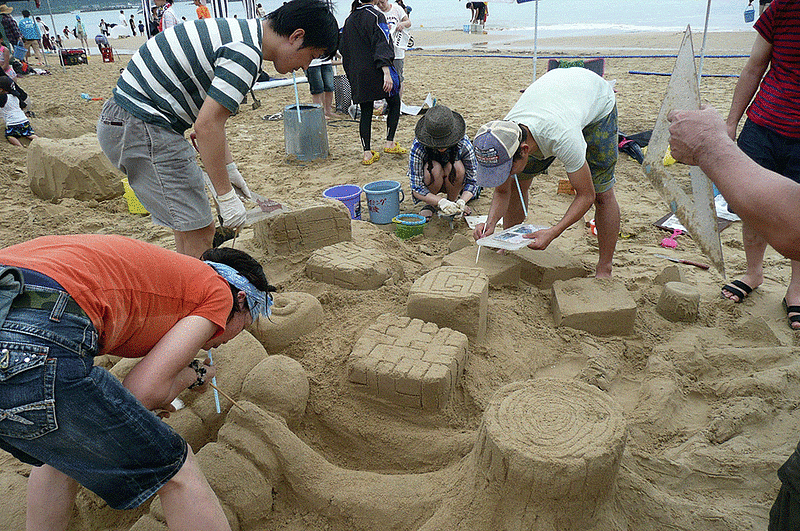 しんぐう砂の芸術祭2014