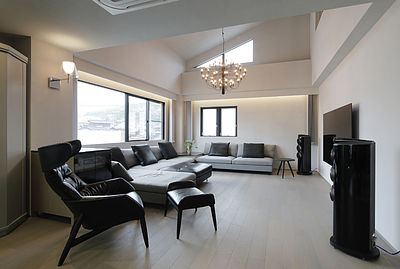 北九州市の設計事務所GREENROOMDESIGN｜冬、誰も使わなかったリビング