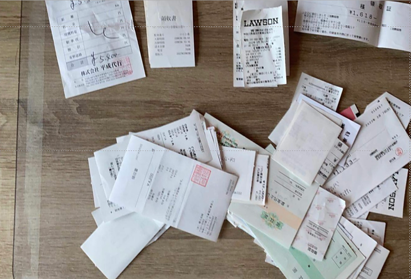 社長の机の上です