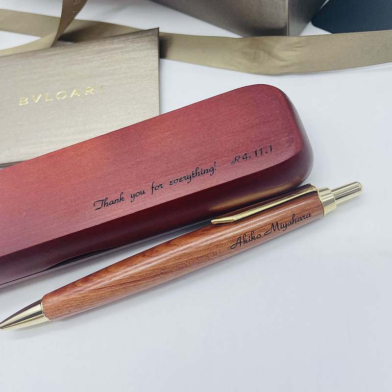 木製ボールペン