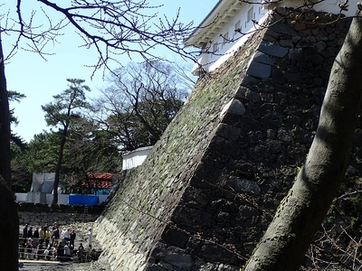 小倉城の石垣