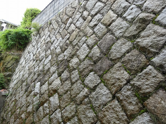 花崗岩の石積み