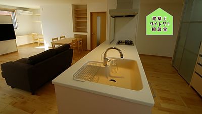 糸島市注文住宅・福岡注文住宅・アイランドキッチン・肩湯・家事動線・無垢材