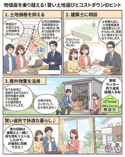 物価高の時代の家づくり相談・福岡市設計相談