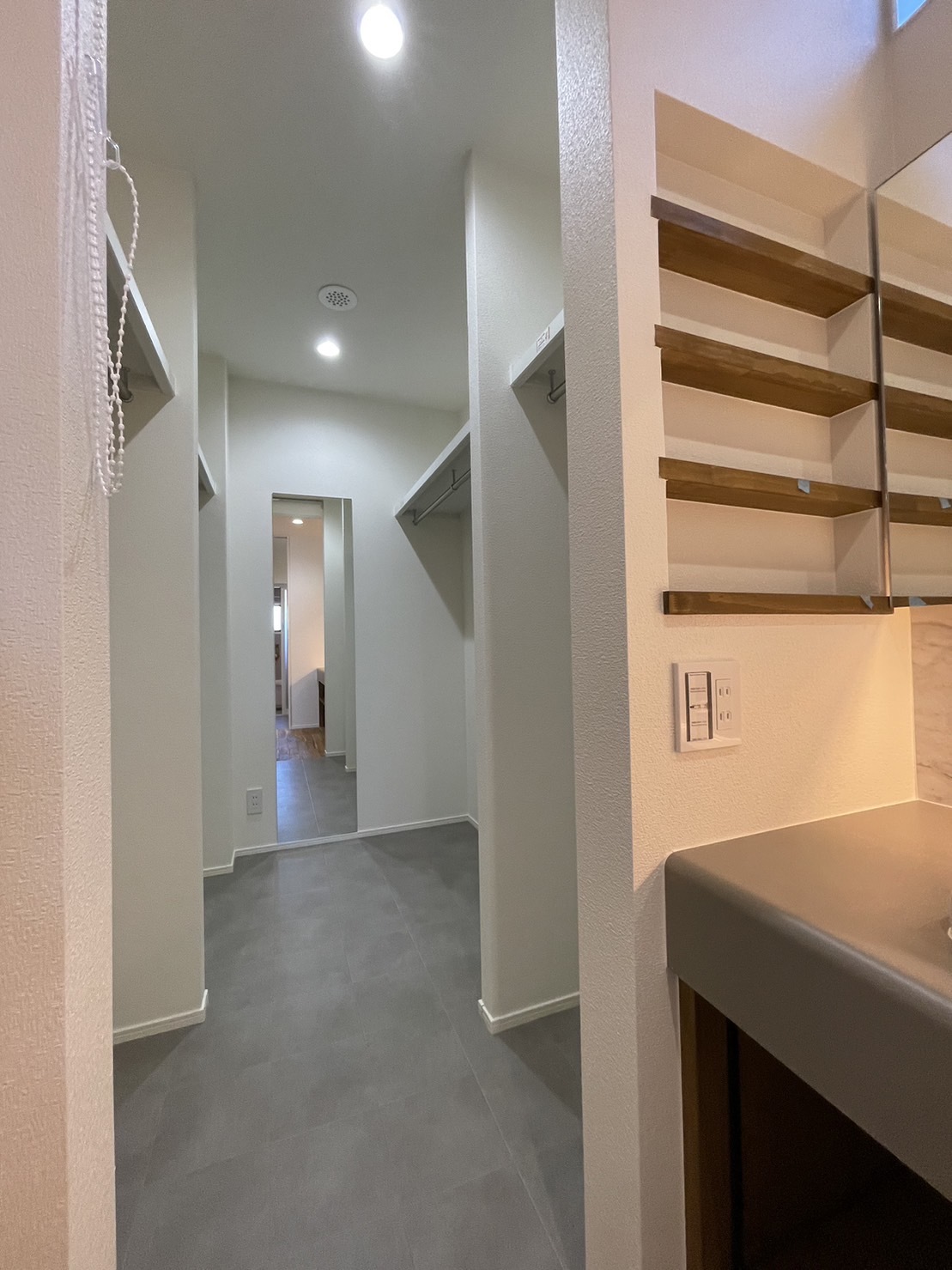 ウォークスルークローゼット