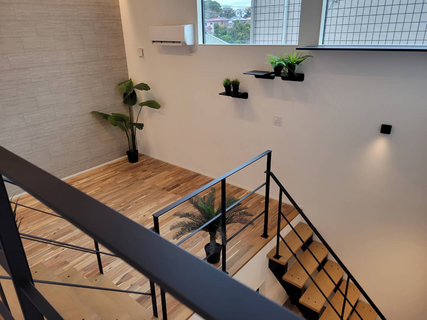 スキップフロアリビング