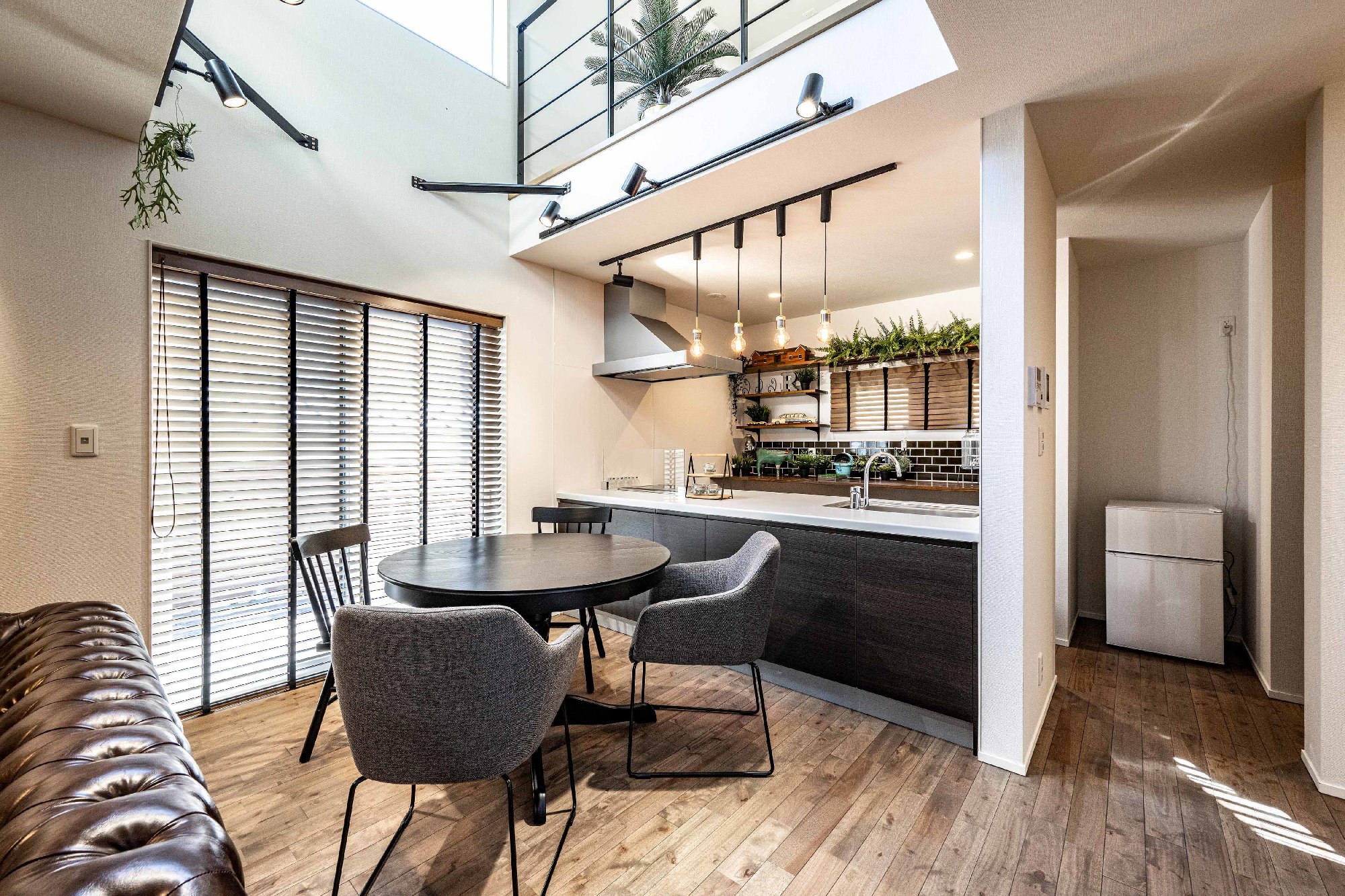 吹き抜けのあるLDK