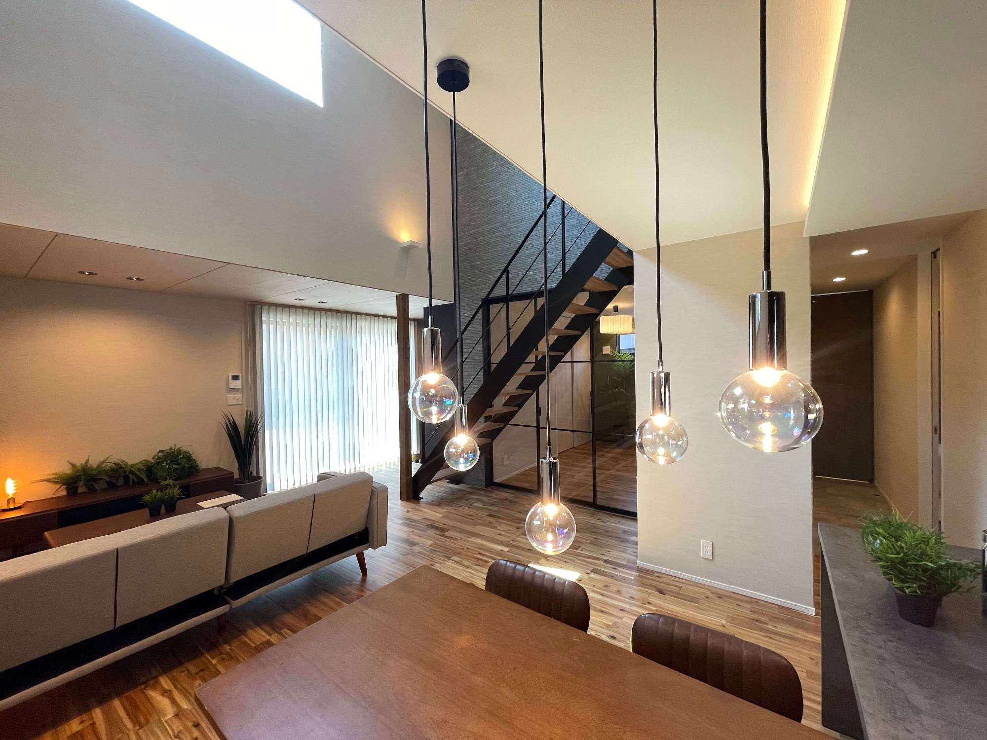 吹き抜けのあるLDK