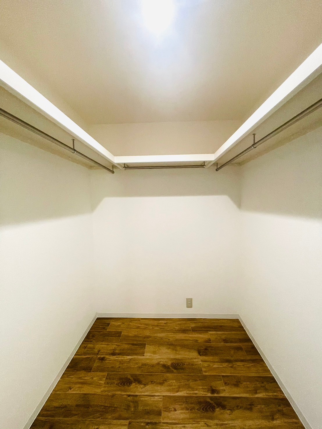 大きなウォークインクローゼット