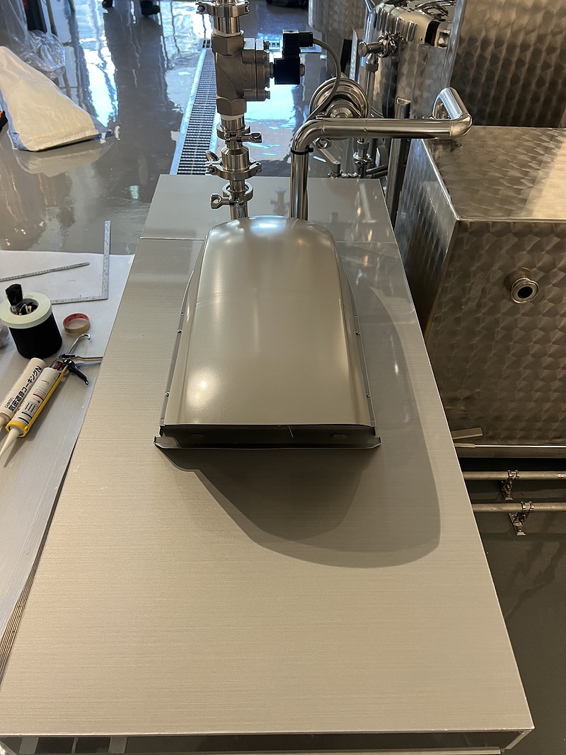 ポンプ用防音施工後2