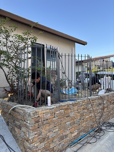 異形鉄筋をフェンスへ活用