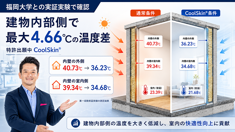 福岡大学との実証実験で最大4.66℃の温度差｜猛暑時代の新築アパート投資で考えたい「建物性能」