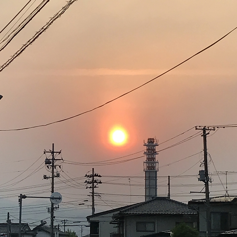 17.5.30 夕陽