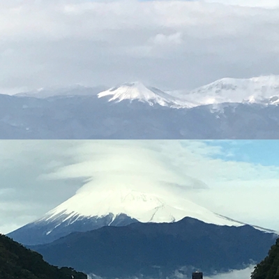 吾妻小富士＆富士山