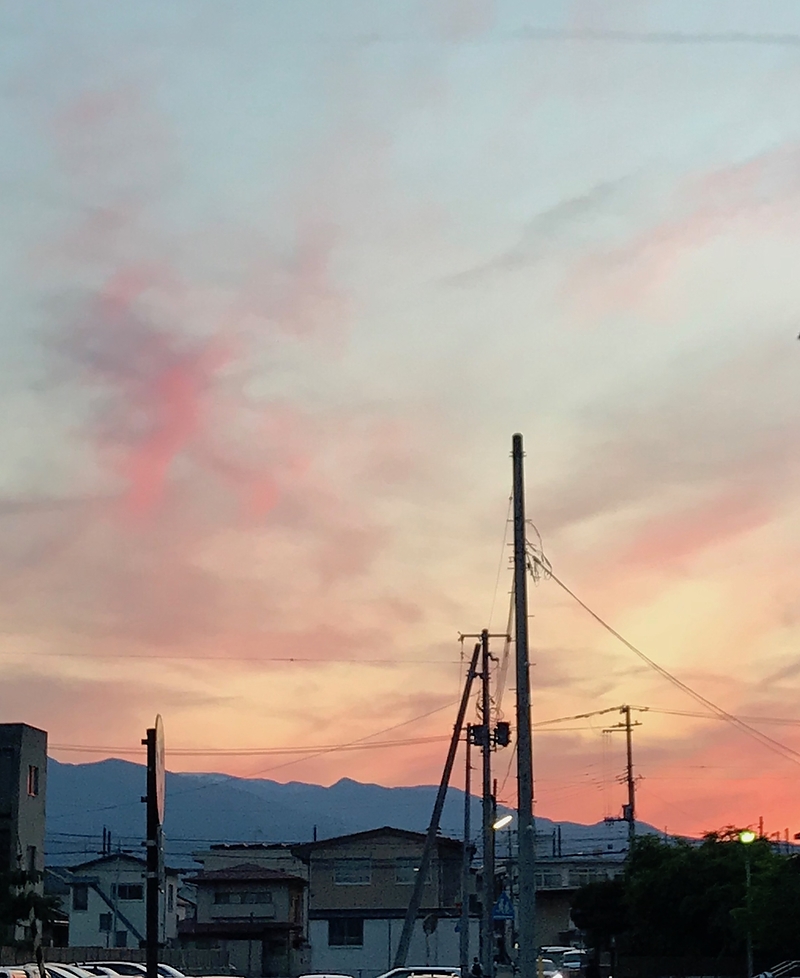 18.5.21 夕焼け