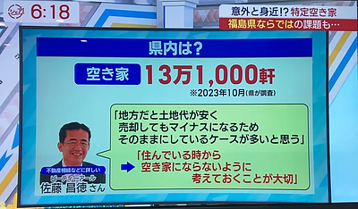 福島県の空家は13万1000軒 ― 空家問題のいま