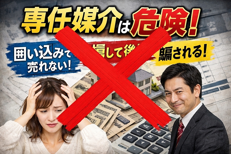 専任媒介は危険はだめ