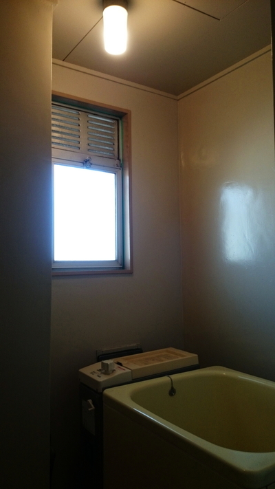浴室塗装後