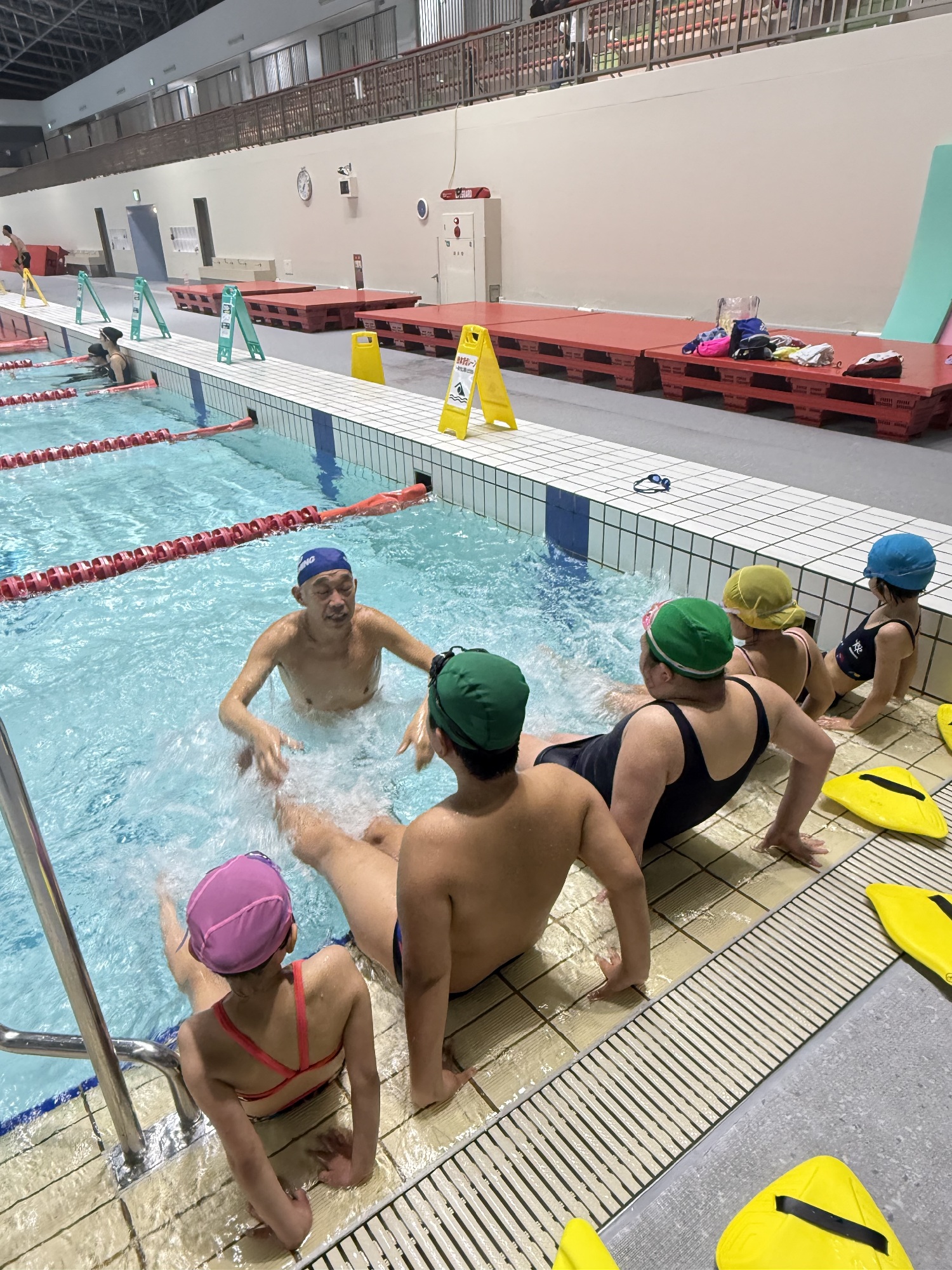 チーフコーチとの練習