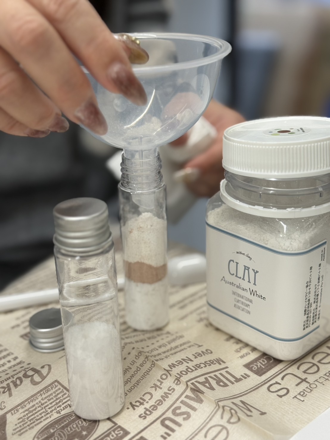 バスソルト作り