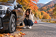 紅葉ドライブの帰り道、突然のパンクやスローパンクチャー!山奥のトラブルで慌てないための事前点検と応急処置