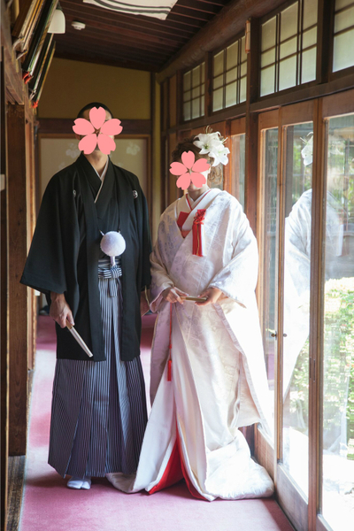 岐阜市,白無垢レンタル,和装レンタル新郎紋付袴,結婚3