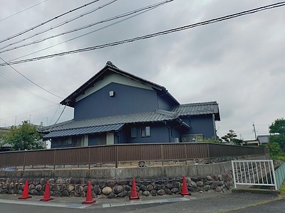 外壁角波GL鋼板　屋根立平葺きGL鋼板