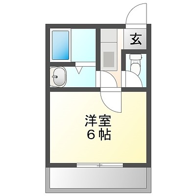 面白い間取11　細身の人限定！？