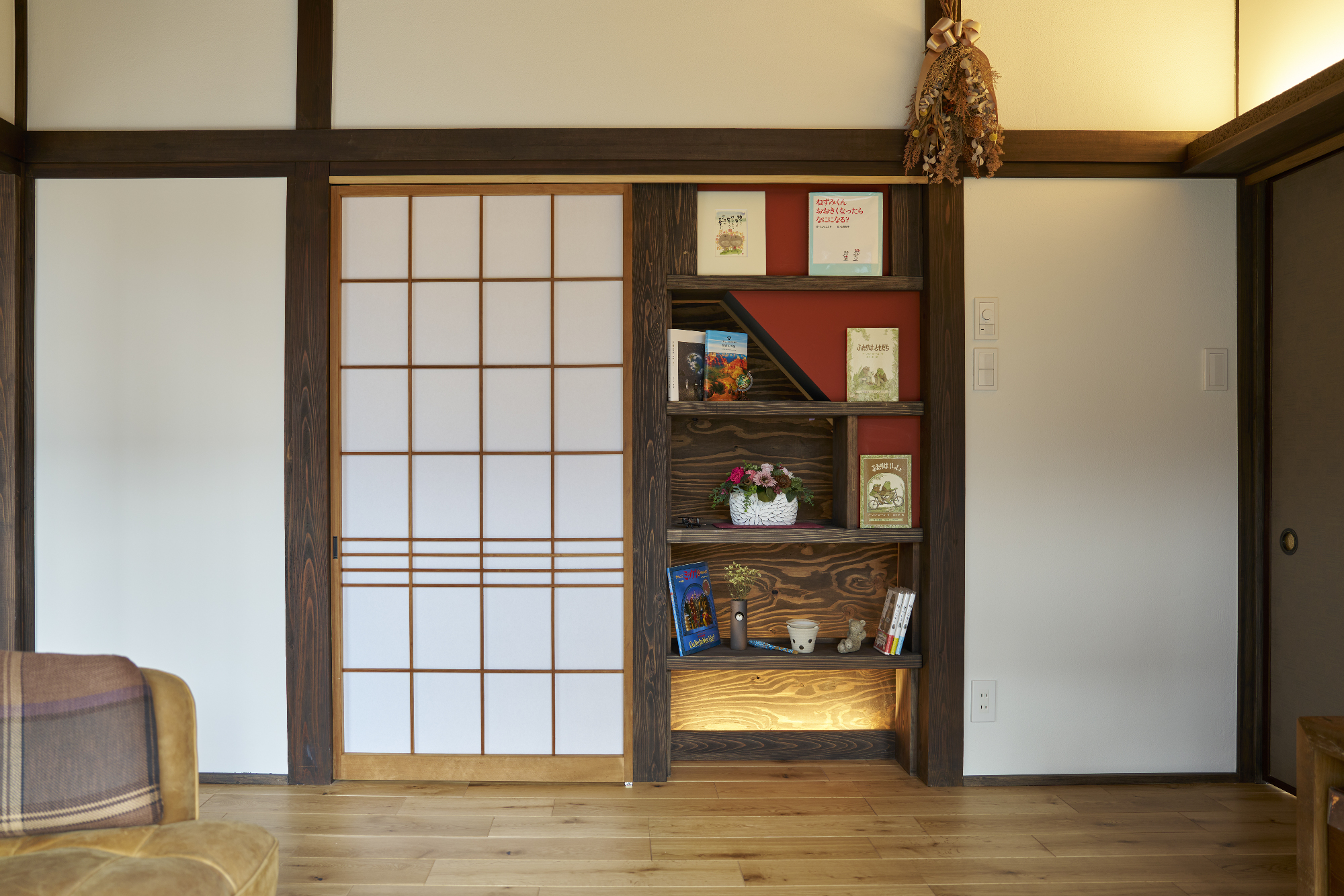 家族の思いを集められるディスプレイ