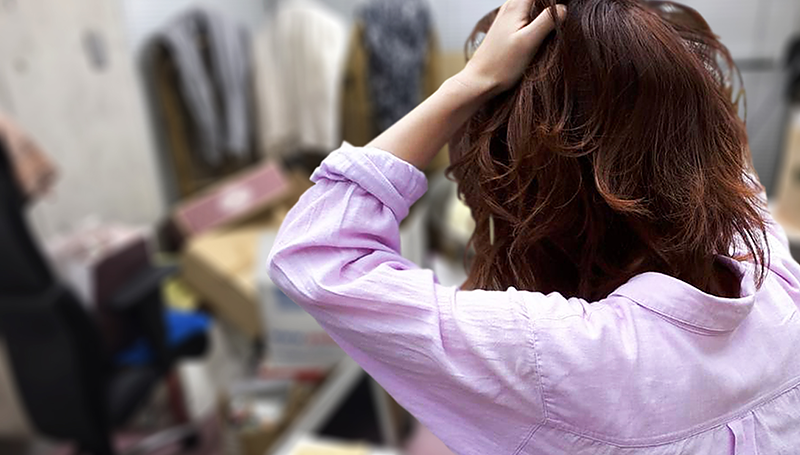 片づけてもすぐ戻る