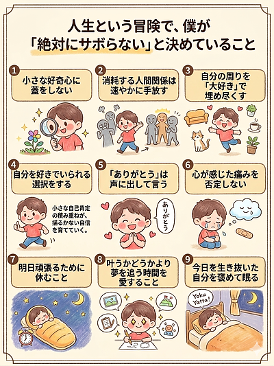 製造業の4代目がたどり着いた、人生という「冒険」でサボってはいけない9つのこと