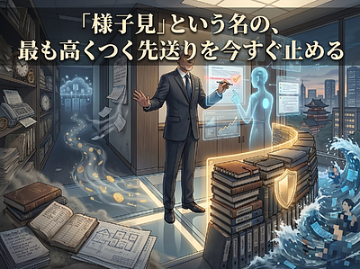 「様子見」という名の、最も高くつく先送りを今すぐ止める