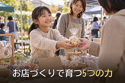小学生の起業家教育とは？世界の事例に学ぶ、お店づくりで育つ5つの力