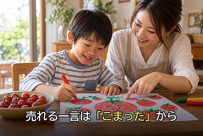 小学生でもできるキャッチコピーの作り方｜親が教える「だれに・何がうれしい・ひとこと」の穴うめ3ステップ