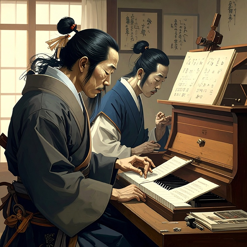 調律師の資格勉強している豊臣兄弟