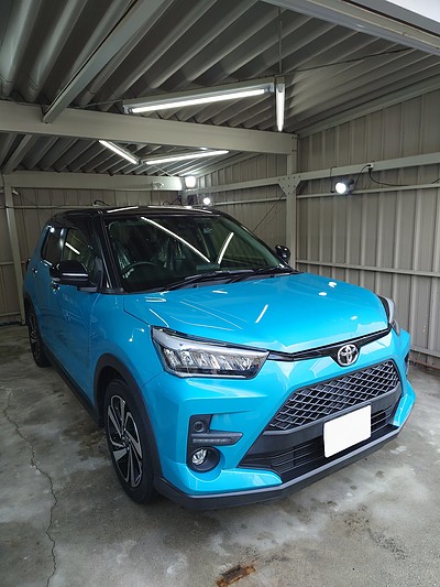 2024/12/17 トヨタ ライズ【外装研磨施工】