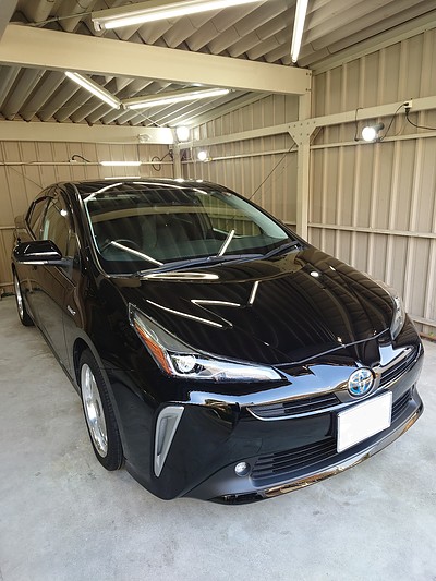 2024/12/21 トヨタ 50プリウス【研磨・簡易コーティング施工】