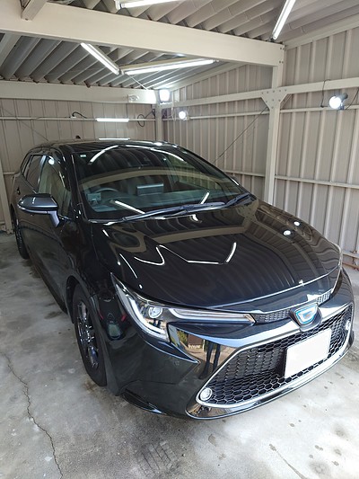 2025/1/24 トヨタ カローラツーリング【コーティングメンテナンス施工】